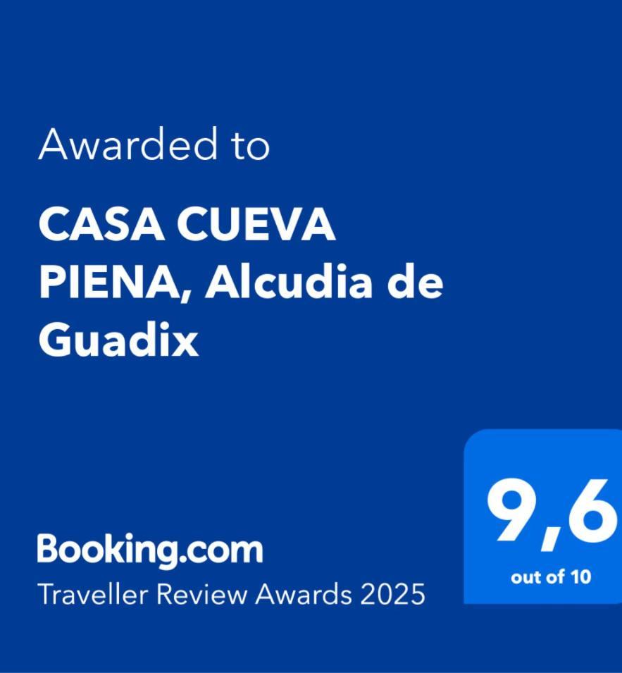 Willa Casa Cueva Piena, Alcudia De Guadix Zewnętrze zdjęcie